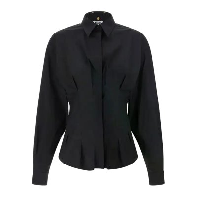 THE POLKA-DOT PLEATED SHIRT
